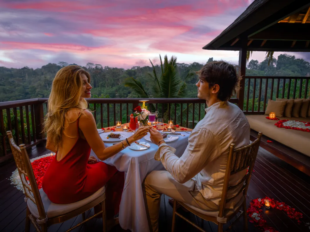 HGOB In Villa Romantic Dinner